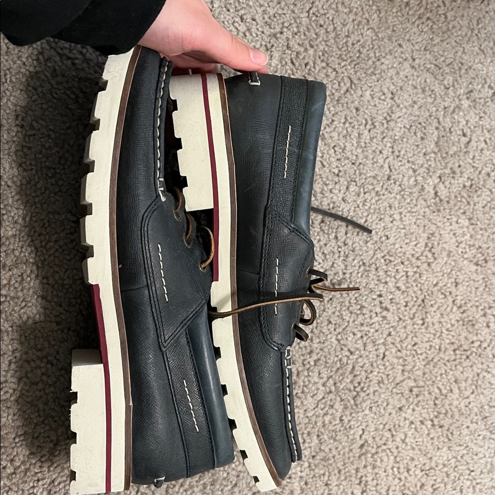 Sperry Women’s Dark Blue Boat Shoes - Picture 3 of 3